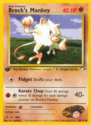 Brock's 猴怪
