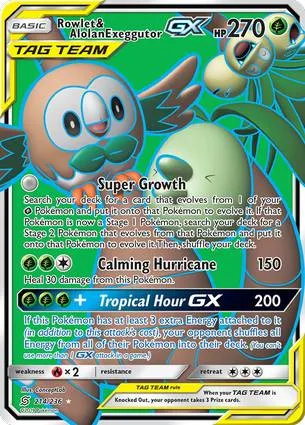 木木枭 & Alolan Exeggutor GX