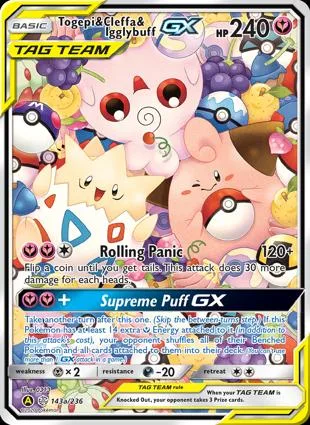 波克比 & Cleffa & Igglybuff GX