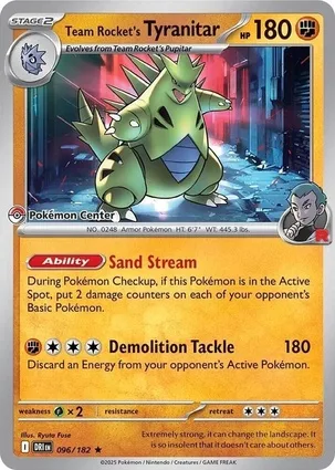 Team Rocket's Tyranitar