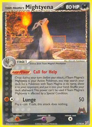 Team Magma's 大狼犬