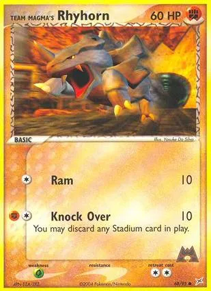 Team Magma's 独角犀牛